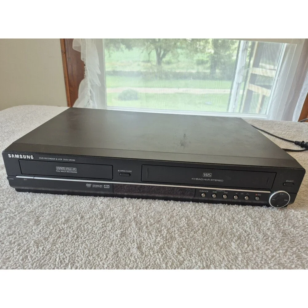 Samsung DVD-VR330 DVD Recorder VCR VHS Combo Parts Repair No Power
